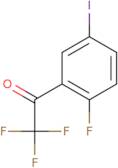 2,2,2-Trifluoro-1-(2-fluoro-5-iodophenyl)ethan-1-one