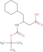 3-tert-Butoxycarbonylamino-4-cyclohexyl-butyric acid