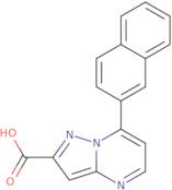 7-(Naphthalen-2-yl)pyrazolo[1,5-a]pyrimidine-2-carboxylic acid