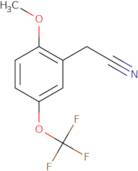 2-Methoxy-5-(trifluoromethoxy)phenylacetonitrile