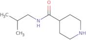 N-(2-Methylpropyl)piperidine-4-carboxamide