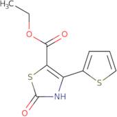 2-Oxo-4-thiophen-2-yl-2,3-dihydro-thiazole-5-carboxylic acid ethyl ester