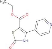 2-Oxo-4-pyridin-4-yl-2,3-dihydro-thiazole-5-carboxylic acid ethyl ester