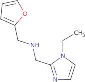 (1-Ethyl-1 H -imidazol-2-ylmethyl)-furan-2-ylmethyl-amine