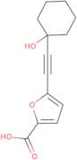 5-((1-Hydroxycyclohexyl)ethynyl)furan-2-carboxylic acid