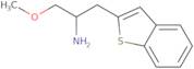 1-(Benzo[b]thiophen-2-yl)-3-methoxypropan-2-amine