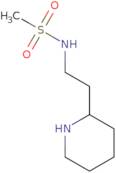 N-[2-(Piperidin-2-yl)ethyl]methanesulfonamide