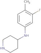 (3-Fluoro-4-methyl-phenyl)-piperidin-4-yl-amine