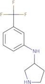 Pyrrolidin-3-yl-(3-trifluoromethyl-phenyl)-amine