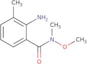 2-Amino-N-methoxy-N,3-dimethylbenzamide