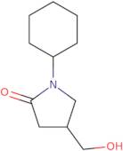 1-Cyclohexyl-4-(hydroxymethyl)pyrrolidin-2-one