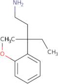 3-(2-Methoxyphenyl)-3-methyl-1-pentanamine