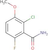 2-Chloro-6-fluoro-3-methoxybenzamide