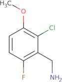 2-Chloro-6-fluoro-3-methoxybenzylamine