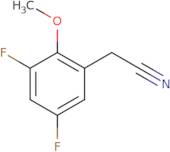 3,5-Difluoro-2-methoxyphenylacetonitrile