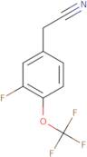 3-Fluoro-4-(trifluoromethoxy)phenylacetonitrile