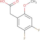 4,5-Difluoro-2-methoxyphenylacetic acid