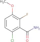 6-Chloro-2-fluoro-3-methoxybenzamide