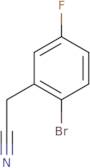 2-Bromo-5-fluorophenylacetonitrile