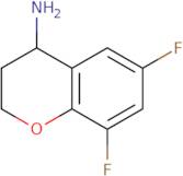 6,8-Difluoro-3,4-dihydro-2H-1-benzopyran-4-amine