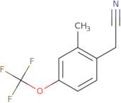 2-(2-Methyl-4-(trifluoromethoxy)phenyl)acetonitrile