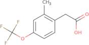 2-Methyl-4-(trifluoromethoxy)phenylacetic acid