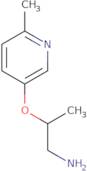 2-[(6-Methylpyridin-3-yl)oxy]propan-1-amine