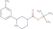 tert-Butyl 3-(3-methylphenyl)piperazine-1-carboxylate