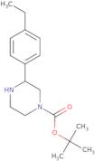 tert-Butyl 3-(4-ethylphenyl)piperazine-1-carboxylate