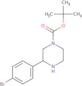 tert-Butyl 3-(4-bromophenyl)piperazine-1-carboxylate