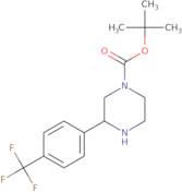 4-Boc-2-(4-(trifluoromethyl)phenyl)piperazine