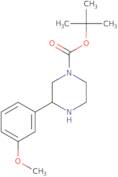 tert-butyl 3-(3-methoxyphenyl)piperazine-1-carboxylate