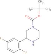 tert-Butyl 3-(2,5-difluorophenyl)piperazine-1-carboxylate