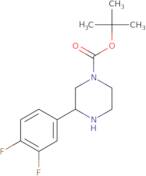tert-Butyl 3-(3,4-difluorophenyl)piperazine-1-carboxylate