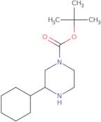 3-Cyclohexyl-piperazine-1-carboxylic acid tert-butyl ester