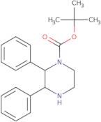 2,3-Diphenylpiperazine, 1-BOC protected