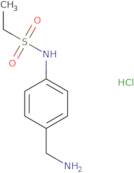 N-[4-(Aminomethyl)phenyl]ethane-1-sulfonamide hydrochloride