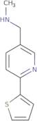 N-Methyl-1-[6-(thien-2-yl)pyridin-3-yl]methylamine