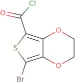 7-Bromo-2,3-dihydrothieno[3,4-b][1,4]dioxine-5-carbonyl chloride