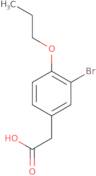 3-Bromo-4-propoxyphenylacetic acid