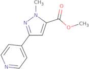 Methyl 1-methyl-3-(pyridin-4-yl)-1H-pyrazole-5-carboxylate