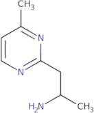 1-(4-Methylpyrimidin-2-yl)propan-2-amine