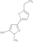 5-(5-Ethylfuran-2-yl)-2-methylpyrazol-3-amine