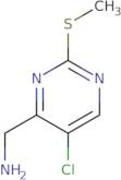 4-(Aminomethyl)-5-chloro-2-(methylthio)pyrimidine