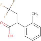 4,4,4-Trifluoro-2-(2-methylphenyl)butanoic acid