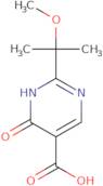 2-(2-Methoxypropan-2-yl)-6-oxo-1,6-dihydropyrimidine-5-carboxylic acid