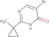 5-Bromo-2-(1-methylcyclopropyl)pyrimidin-4(3H)-one