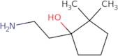 1-(2-Aminoethyl)-2,2-dimethylcyclopentan-1-ol