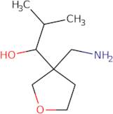 1-[3-(Aminomethyl)oxolan-3-yl]-2-methylpropan-1-ol