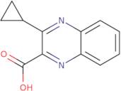 3-Cyclopropylquinoxaline-2-carboxylic acid